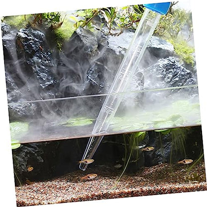 Veemoon 2pcs Multifunctional Plastic Pipette Droppers Scale for Accurate Measurement for Fish Tank Water Changes and Kitchen Use and Safe Liquid Transfer Tools