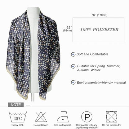FINIZO Women's Fashion Scarves, Lightweight Cotton Blend Neck Scarves - color: 54