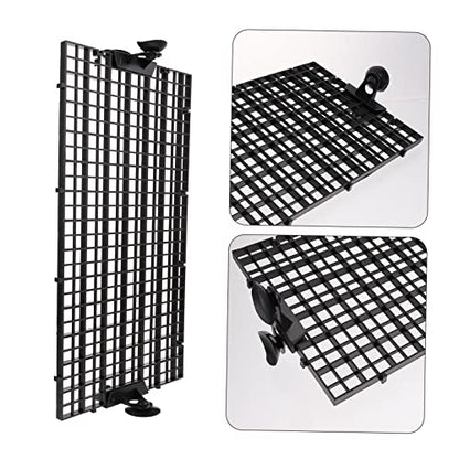 Happyyami 1set Fish Tank Divider Isolation Mesh Cups for Fish Breeding High Permeability Design Easy Installation Set