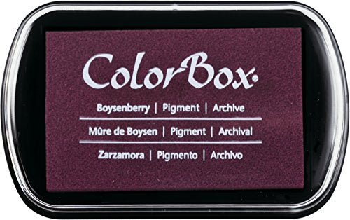 ColorBox Classic Pigment Ink, Pad, Full Size, Boysenberry - color: Boysenberry