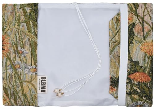 BLBMH A5 Fabric Book Cover for Paperback Journal Notebook- WD Dandelion - color: Wd Dandelion, size: 8.3in