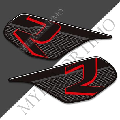 Motorcycle 3D Tank Pad Compatible with Triumph Street Triple Daytona 675 765R RS Stickers Gas Kit Knee Fish Bone Tank Pad Decals Fit for 675 765 R RS Stickers Decals Tank Protection Waterproof (A-26) - color: A-26