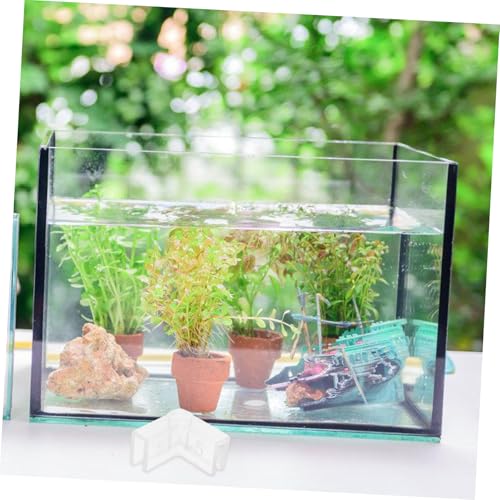 10pcs Soft Corner Protectors for Fish Tank Furniture Edges Bumpers Easy Installation for Safety and Childproofing Transparent Shaped Design