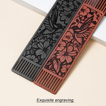 Wood Hummingbird Bookmark Gifts,Aesthetic Bookmarks Book Marks for Reading Women, Gifts for Bird Lovers (Hollow Hummingbird) - style: Hollow Hummingbird