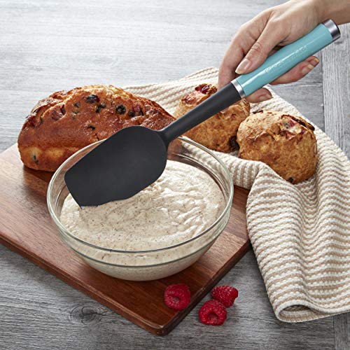 KitchenAid KE030OHAQA Classic Spoon Spatula - color: Aqua Sky