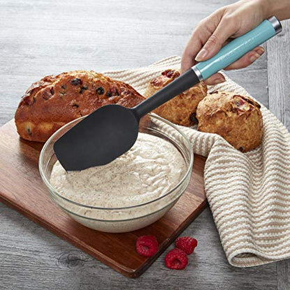KitchenAid KE030OHAQA Classic Spoon Spatula - color: Aqua Sky