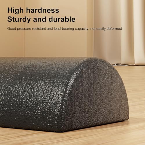 Body Muscle Foam Roller - 30x15x7.5cm High Density Stretching Equipment, Fitness Recovery Half Roller, Durable Workout Tool for Release | Home Studio Yoga Pilates Post Sports Stretching - color: 30cm