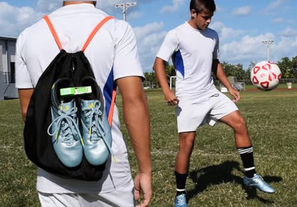 Footwear Clip, Shoe Bag, Hang Extra Shoes Cleats Boots or Gear on Your Bag. - color: 3-Pack Blue