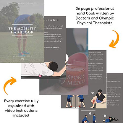 Peanut Massage Ball - Double Lacrosse and Peanut Ball Therapy | Trigger Point Deep Tissue Exercise | Back Muscle Foam Roller for Myofascial Release | Suboccipital Spine Device - Pressure Point - color: Black Peanut Ball