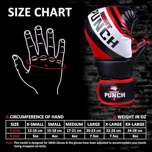Hybrid MMA Sparring Gloves for Grappling, Kickboxing, and Open Palm Martial Arts - color: Black, size: Small