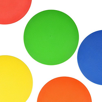 Disc Soccer Training Cones, Multi-Color Field Markers for Football, Basketball and Agility Drills