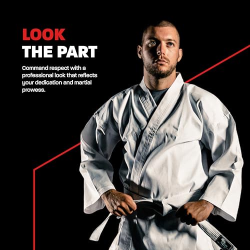 Hawk Sports Karate Uniform for Kids & Adults Lightweight Student Karate Gi Martial Arts Uniform with Belt - size: (6 (6'2'' / 200lbs)