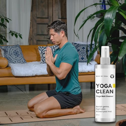 Yoga Mat With Cleaning Spray