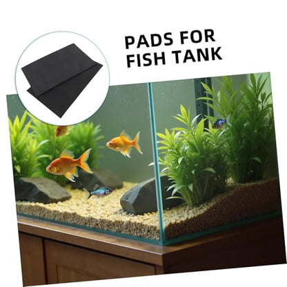 Hemoton 2pcs Aquarium Matting Pad Non Slip Shockproof Cushion for Fish Tank Stability Leveling Mat for Aquatic Pets Lightweight Support for Easy Maintenance