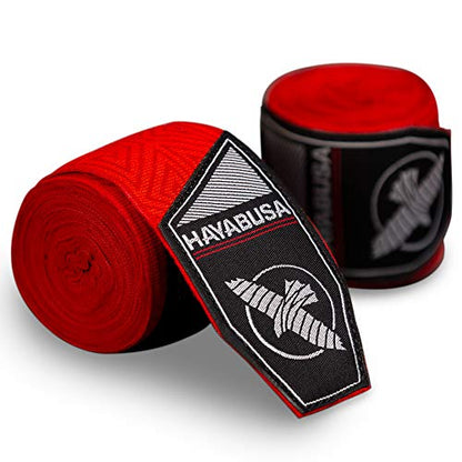 Hayabusa Boxing Hand Wraps Perfect Stretch 4.0 for Men & Women - color: Red Maze