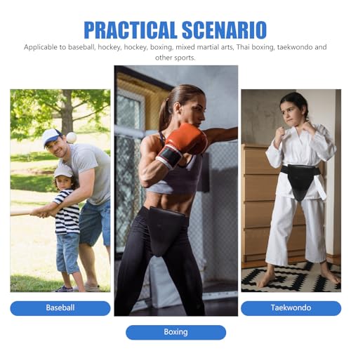 Professional Groin Guard and Boxing Accessory Breathable Wear-Resistant Crotch Protector for Adults and Training Martial Arts Taekwondo MMA