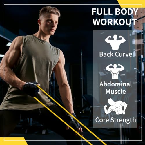 12-Pack Resistance Bands Set - Pull Up Assist, Strength Training & Physical Therapy for Home Gym | Exercise Loop Bands for Men & Women - color: Yellow 5-15lbs