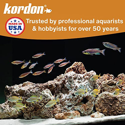 Kordon AmQuel Plus Aquarium Water Conditioner - Instantly Detoxifies Ammonia, Nitrite, Nitrate, and Chlorine Remover for Freshwater & Saltwater Aquariums, 16 Ounces (Pack of 2) - size: 16 Ounces (Pack of 2)