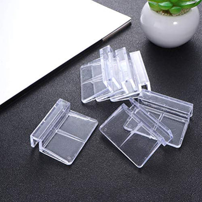 balacoo 20pcs Fish Tank Cover Support Fish Tank Bracket Aquarium Bracket Aquarium Support Fish Tank Cover Frame Fish Tank Rack