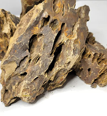 Aquarium Ohko Dragon Stone Rock Mixed Sizes - size: 5 LB