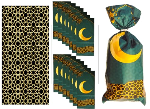 Islamic Gifts 123 Ramadan Bags [50 Pack] Kids Favors Eid Gift Muslim Gift (BAGS) - style: BAGS