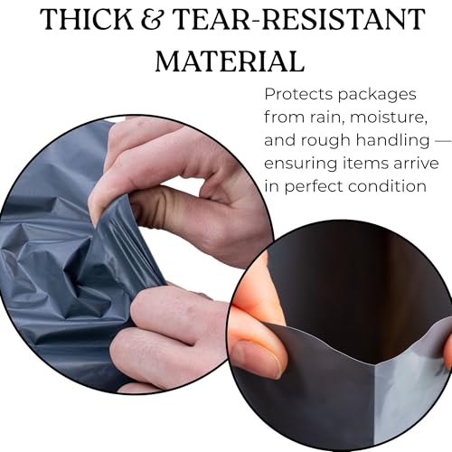 Large Shipping Bags | 17" x 24" | Self Sealing Jumbo Poly Mailers | 25 Large Mailing Bags for Shipping Clothes, Shoes or Posting Packages. Self Adhesive Strong Seal, Waterproof and Tamperproof - size: 17x24 - 25 Bags