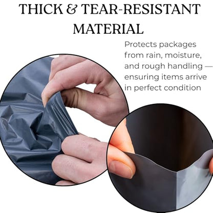 Large Shipping Bags | 17" x 24" | Self Sealing Jumbo Poly Mailers | 25 Large Mailing Bags for Shipping Clothes, Shoes or Posting Packages. Self Adhesive Strong Seal, Waterproof and Tamperproof - size: 17x24 - 25 Bags