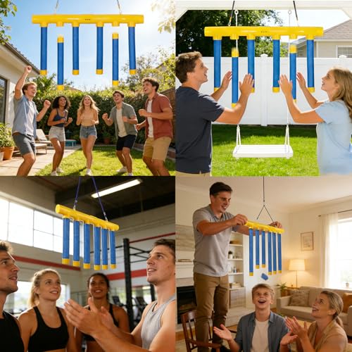 Reflex Drop Sticks Game,Reaction Time Training & Hand Speed Challenge Game with 3 Speed Adjustable,Catch Falling Stick Drop Game Challenge for Adult