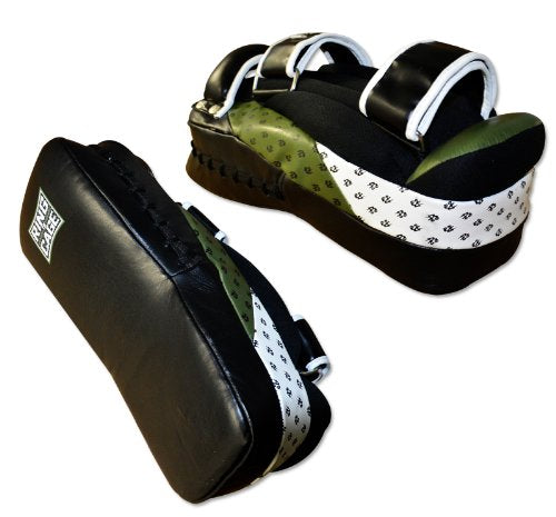 Ring to Cage Ultima MiM Foam Leather Curved Thai Pad, for MMA, Muay Thai, Kickboxing