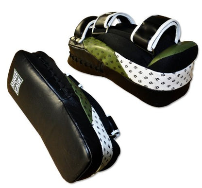 Ring to Cage Ultima MiM Foam Leather Curved Thai Pad, for MMA, Muay Thai, Kickboxing