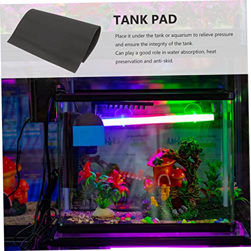 FRCOLOR 2pcs Shockproof Aquarium Mat Non- Fish Tank Pad Thick Base for Water Absorption and Heat Preservation