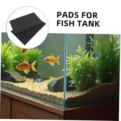 POPETPOP 2pcs Aquarium Leveling Mat Non Slip Shockproof Fish Tank Pad for Enhanced Stability and Protection Durable Bottom Mat for All Season Use and Easy Installation