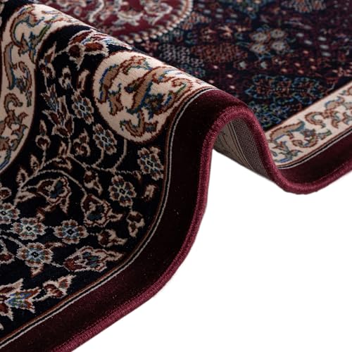 Modefa Velvet Prayer Rug - Soft Plush Turkish Janamaz Sajada Carpet for Men and Women - Luxury Velvet Wide Floral Prayer Mat Ramadan Eid Gift (Dark Maroon) - color: Dark Maroon