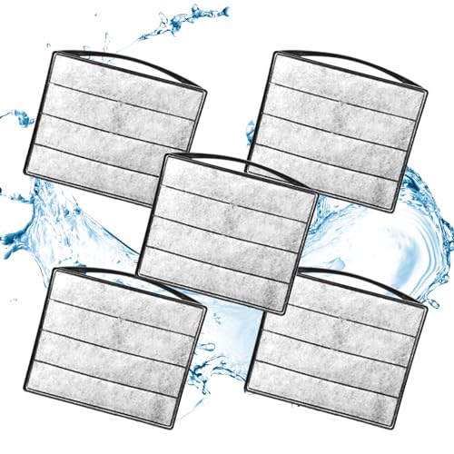TARARIUM Turtle Tank Filters Material 5PCS Low Water Level Filters Replacement Aquarium Filters for IX-120 Filter & IX-120 U-V - size: 5 Sponge for IX-120& IX-120-U-V