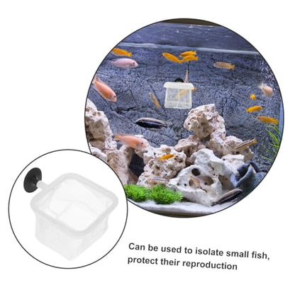 TOYANDONA 5pcs Aquarium Breeding Nets with Cups Fish Incubation Net for Isolating and Protecting Fry Fish Tanks