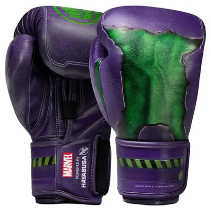 Hayabusa Marvel Hero Elite Boxing Gloves for Men and Women - color: Hulk, size: 10oz