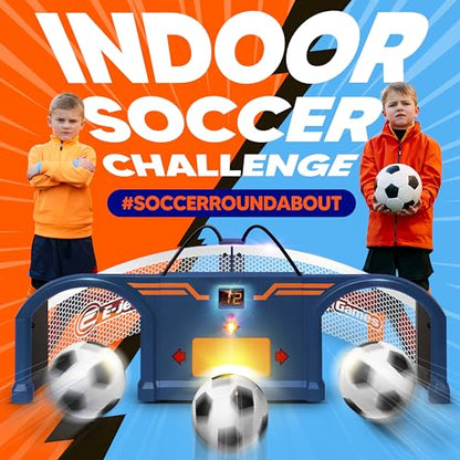 Soccer Trainer, Soccer Exercises Training Set | Improve Agility First Touch Ball Control & Foot-Eye Coordination Hand-Eye