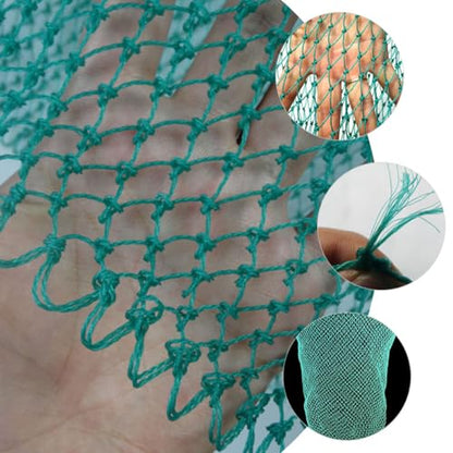 Beaupretty Fishing Landing Net Replacement Head Nylon Fish Land Net Large Mesh 35mm for Outdoor Freshwater and Saltwater Fishing