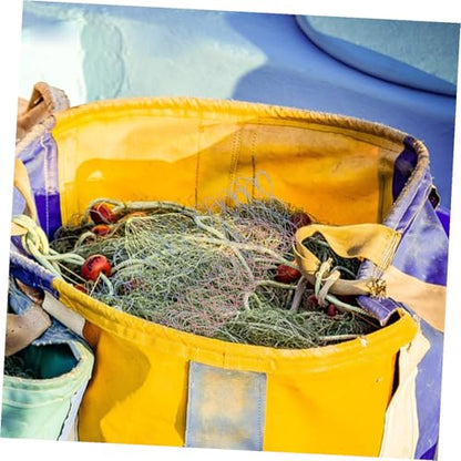 2pcs Fishing Net Landing Net Catch Net Fishing Replacement Bag Net Fishing Tackles Landing Mesh Basket - color: Multi, size: Medium