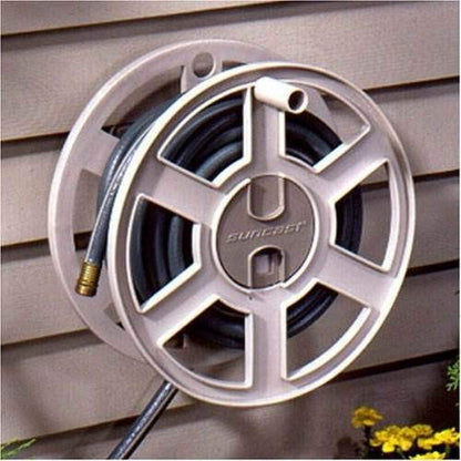 Suncast SWA100 100 Ft. Wall Mount Garden/Yard Hose Reel Side Winder (3 Pack) - size: 3 Pack