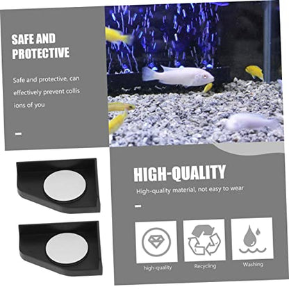 4pcs Fish Tank Corner Pads -Collision Base Protectors Shockproof Corner Guards for Aquariums and Soft Safety Pads for Furniture