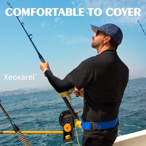 Xeoxarel Arm Sleeves for Men & Women (Available in 4 Pairs/12 Pairs) - color: 1 Pair Arm Sleeve - Black