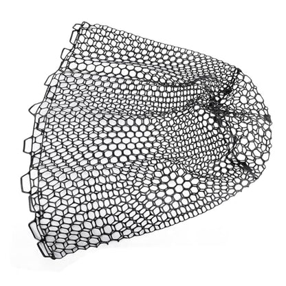 Fishing Net Replacement, 31.1in PVC Mesh Depth Fishing Landing Net with Large Object Head Design for Freshwater Saltwater