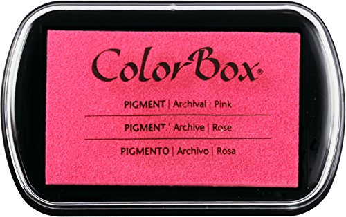 ColorBox Classic Pigment Ink, Pad, Full Size, Pink - color: Pink
