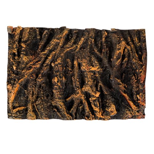 BESPORTBLE Tree Root Aquarium Background Board 3D Fish Tank Backdrop Board for Reptile Tank Terrarium Tree Root Background Pu Decorative Panel for Aquarium and Wall Scene Decor