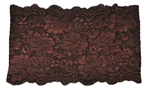 Zaffron Women's Lace Under Hijab Headband Brown - color: Brown