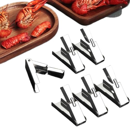Crawfish Sheller Tool，Crawfish Peeler Tool For Peeling Cooked Shrimp Tails，Crawfish Peeler Tool for Protecting Nails And Keeping Fingers Clean (6)