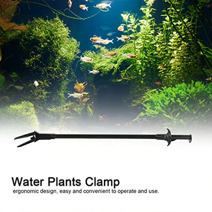 Aquascaping Plastic, Aquarium Ts 50Cm Handle Grabber, Aquarium Ts Plastic For Fish, Trimming Adjustment, Ergonomic Non-Slip Grip