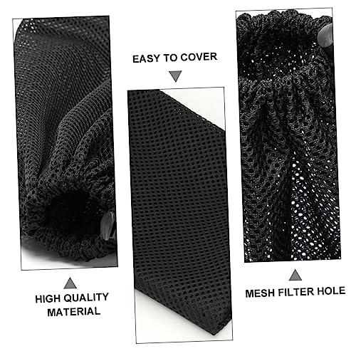 UKCOCO 3Pcs Water Pump Filter Bag Durable Mesh for Outdoor Swimming Pools Easy to Use Drawstring Design Protects Pumps from Debris and Fish from Harm