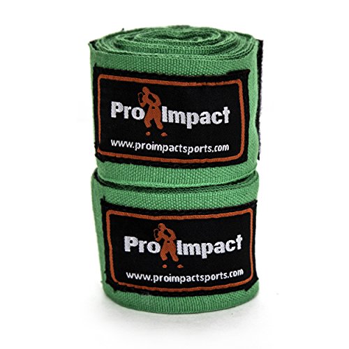180 Inch Mexican Style Boxing Hand Wraps – Stretchable Wrist & Knuckle Support for MMA, Muay Thai, Kickboxing, Heavy Bag & Combat Training – Men & Women - color: Green